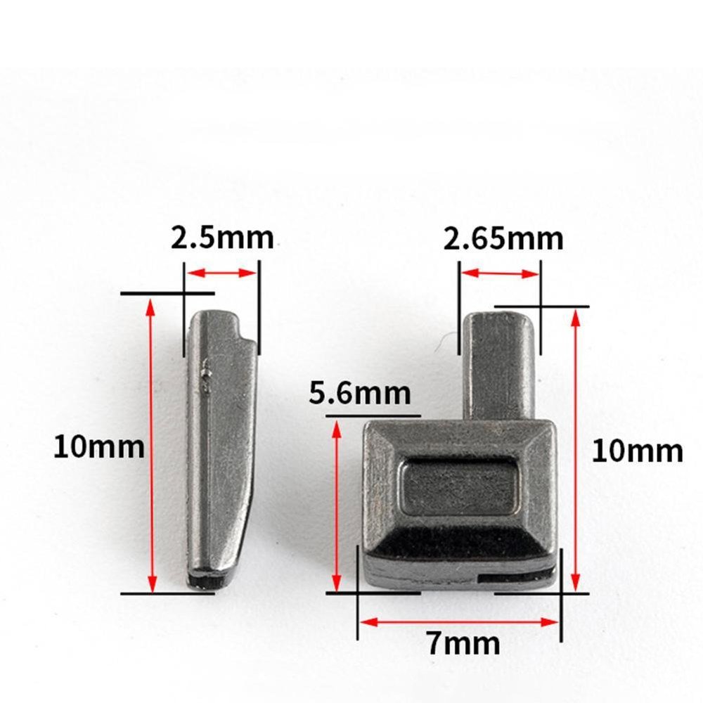 홈 DIY 코트 스토퍼 세트 액세서리 수리 바느질 의류 오픈 엔드 10 지퍼 금속, A silver, China, A silver, China, 1개 상세 이미지 1