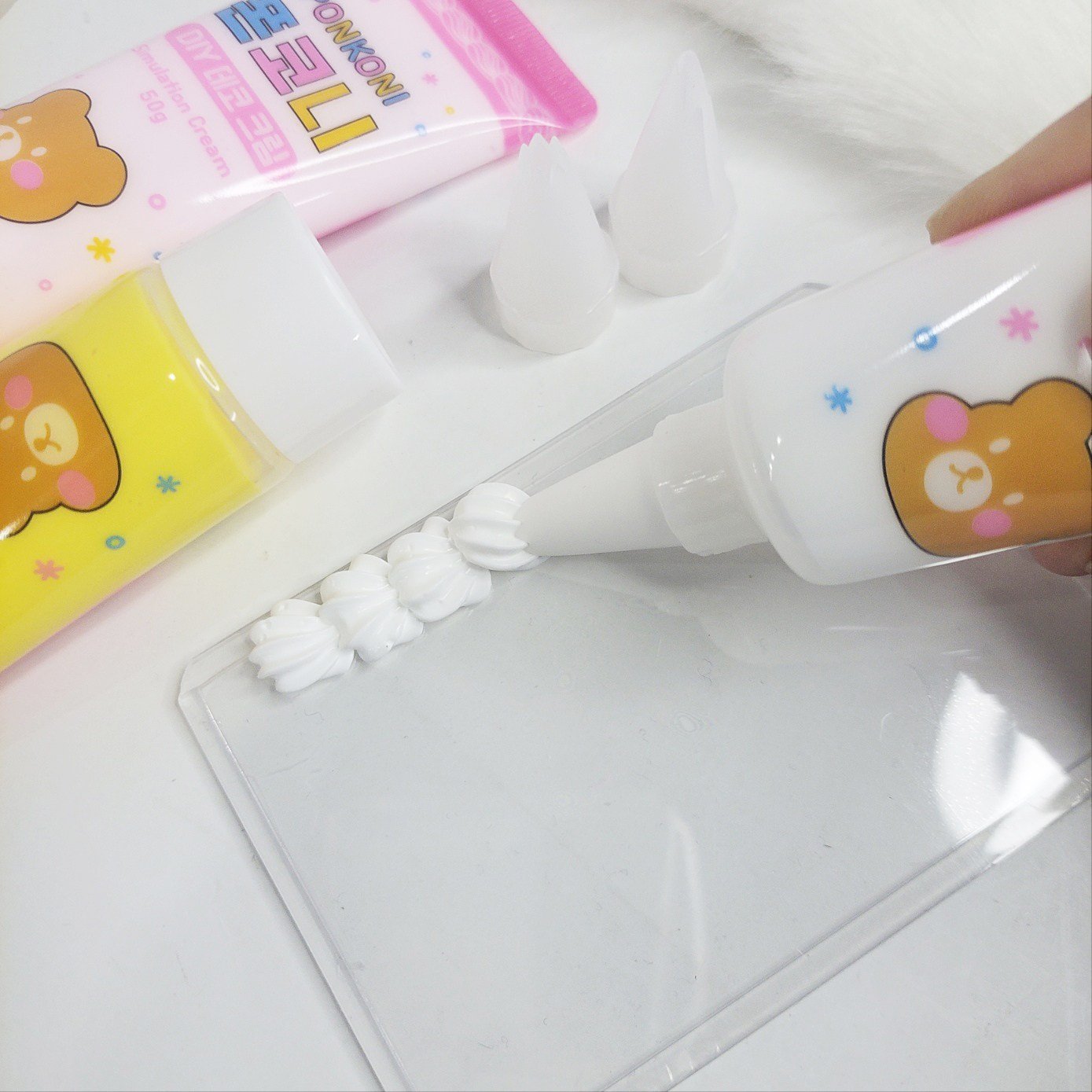 데코덴 생크림 클레이 12개 세트 탑꾸 폰케이스 만들기 재료 폰데코 꾸미기, 1탄 무광1, 1세트 상세 이미지 2