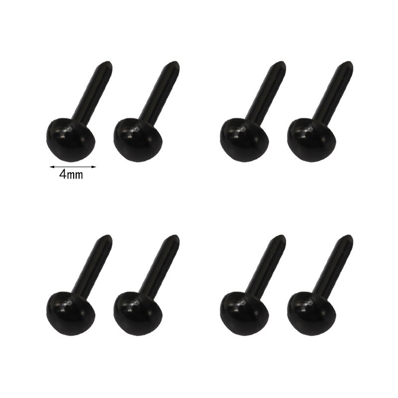 모니모니 인형 눈 3mm 코 4mm 200p 세트, 1개할인 상세 이미지 2