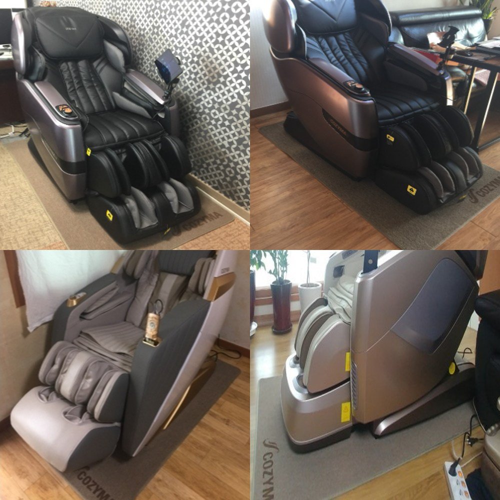 안마의자 매트 90x160cm 카페트 러그 코지마 세라젬 바디프랜드 휴테크 소음방지 방음매트 바닥보호매트, 브라운 상세 이미지 1