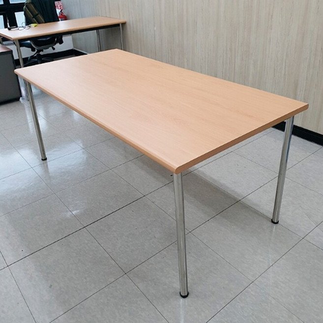 모던럭스 회의용테이블 넓은상판 사무실책상 1500x600, 월넛
