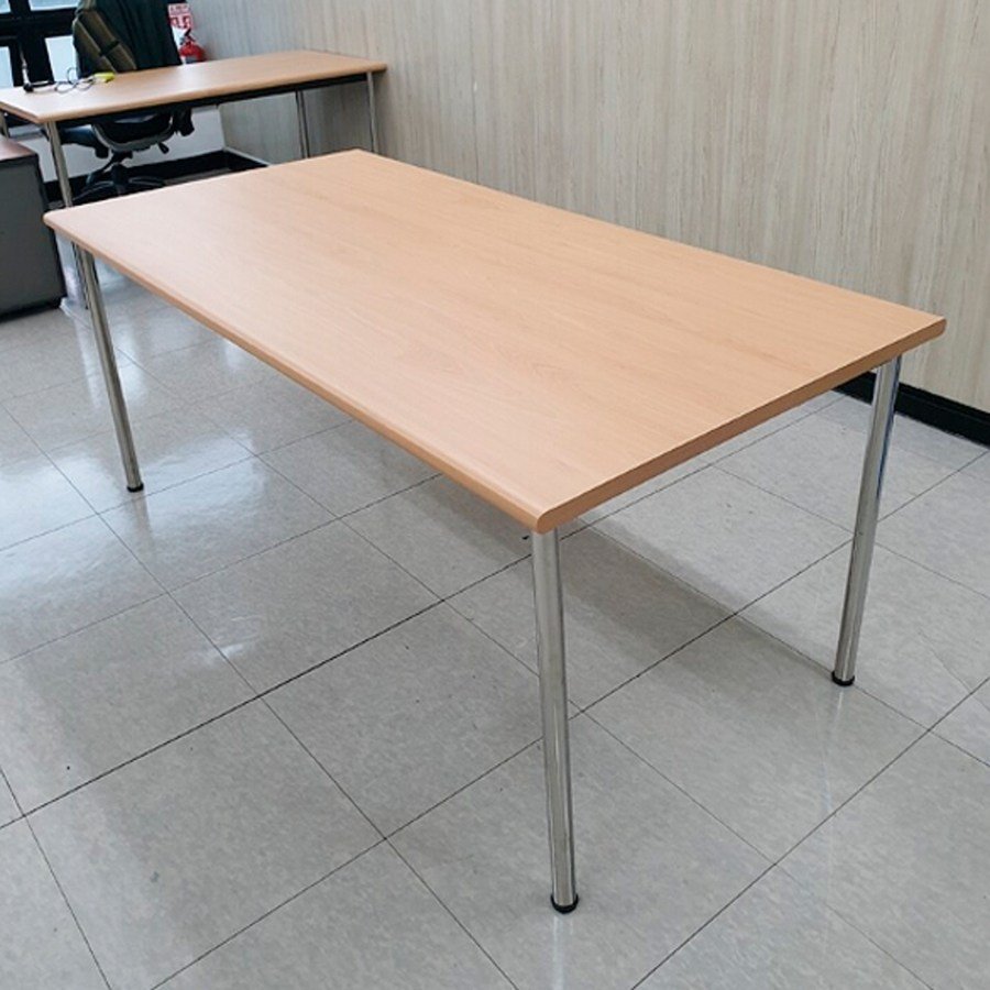 모던럭스 회의용테이블 넓은상판 사무실책상 1500x600, 월넛 상세 이미지 1