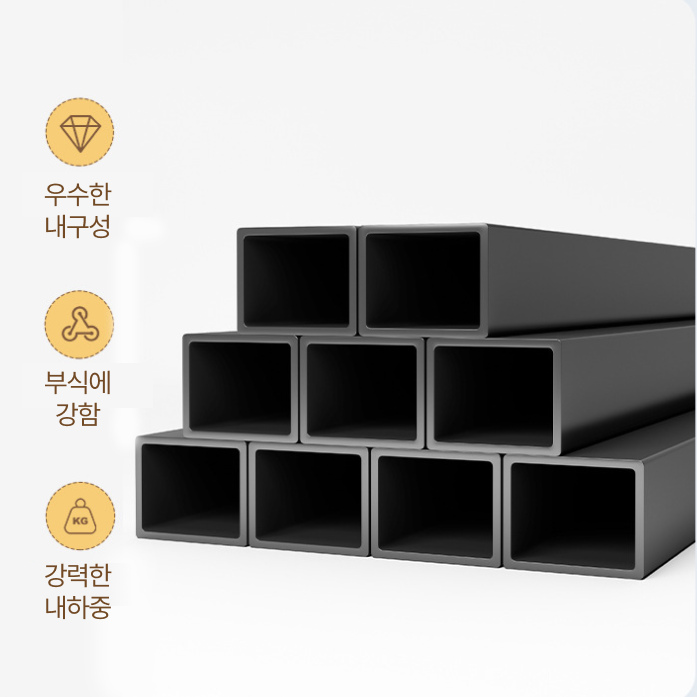 히즈플랜 무타공 멀티탭 거치대 컴퓨터 선정리, 블랙할인 상세 이미지 2