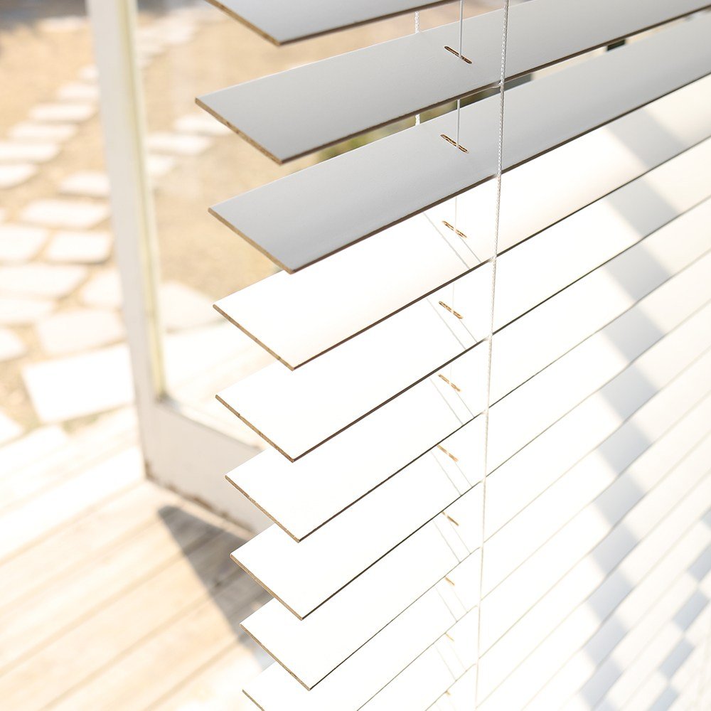 창안애 맞춤제작 전동 우드블라인드 리모컨 1개 포함 상세 이미지 2
