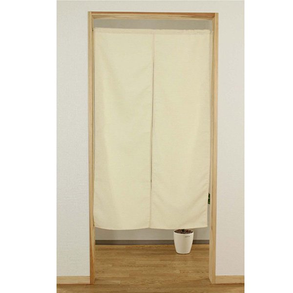 노렌 주방 일식 출입구 가림막 현관 가리개 커튼 민자 85cm x 150cm 상세 이미지 1